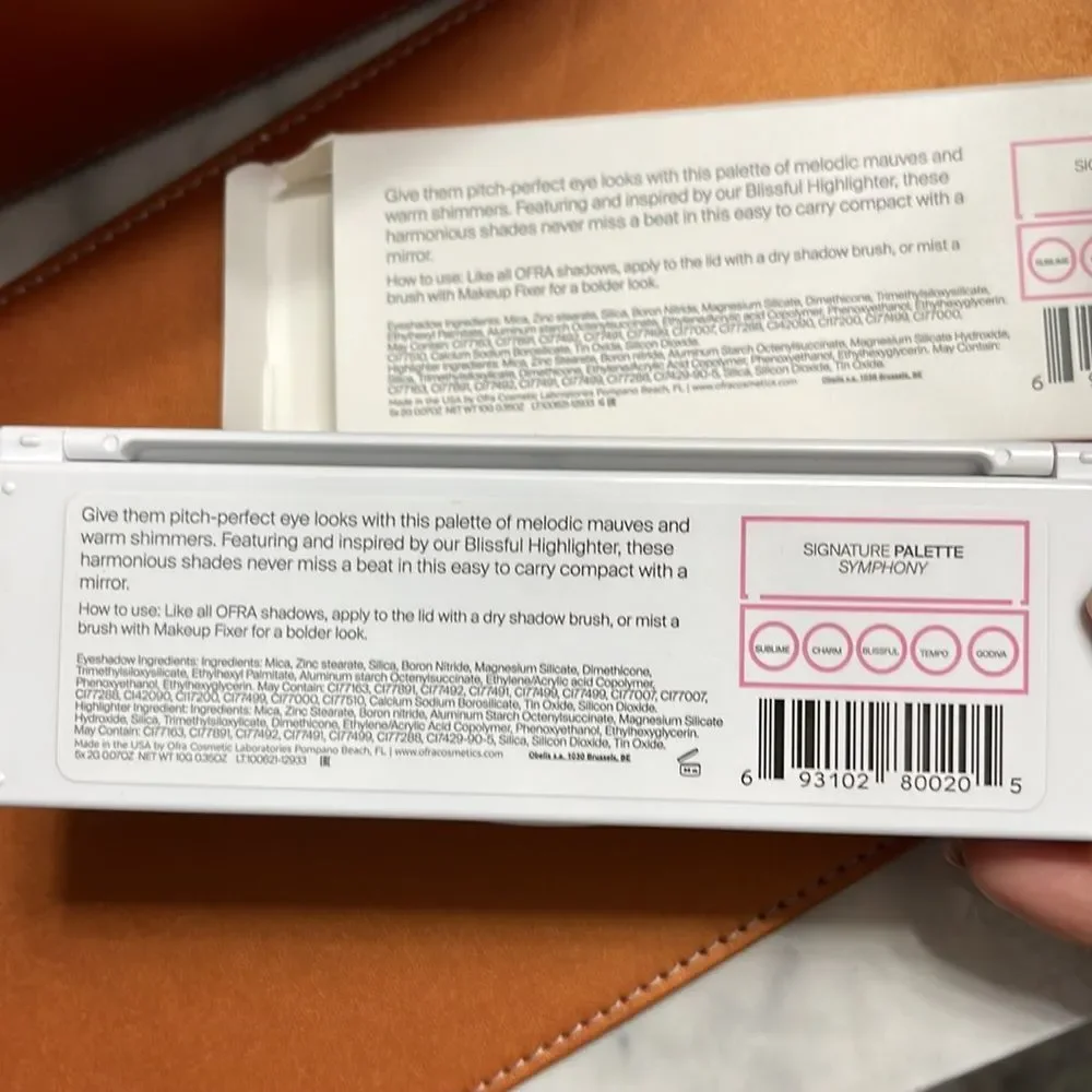 BNIB Ofra Cosmetics | Signature Palette - Symphony